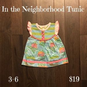 Matilda Jane Shirts & Tops - Matilda Jane Baby Tunic, Size 3-6 months, NWT Matilda Jane Shirts & Tops - Matilda Jane Baby Tunic, Size 3-6 months, NWT